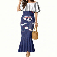 Personalized American Samoa And Samoa Mermaid Dress Together We Grow