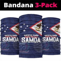 American Samoa And Samoa Neck Gaiter Together We Grow