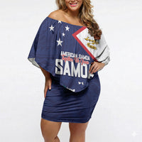 Personalized American Samoa And Samoa Off Shoulder Short Dress Together We Grow