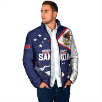 Personalized American Samoa And Samoa Padded Jacket Together We Grow