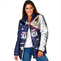 Personalized American Samoa And Samoa Padded Jacket Together We Grow