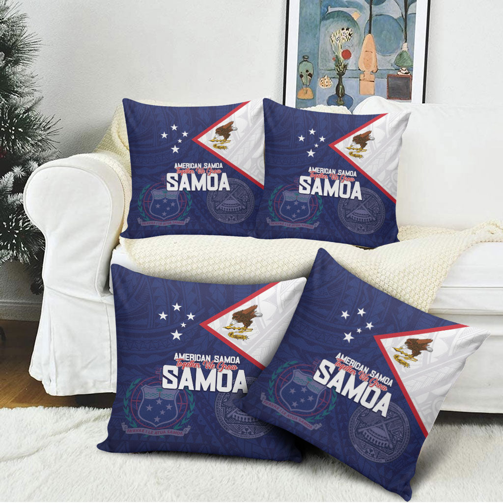 American Samoa And Samoa Pillow Cover Together We Grow