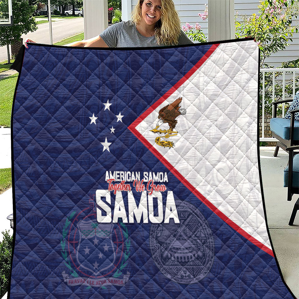 American Samoa And Samoa Quilt Together We Grow