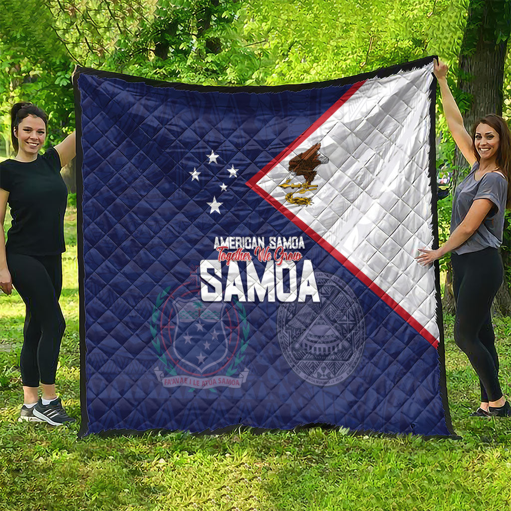 American Samoa And Samoa Quilt Together We Grow