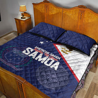 American Samoa And Samoa Quilt Bed Set Together We Grow