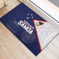 American Samoa And Samoa Rubber Doormat Together We Grow