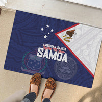 American Samoa And Samoa Rubber Doormat Together We Grow