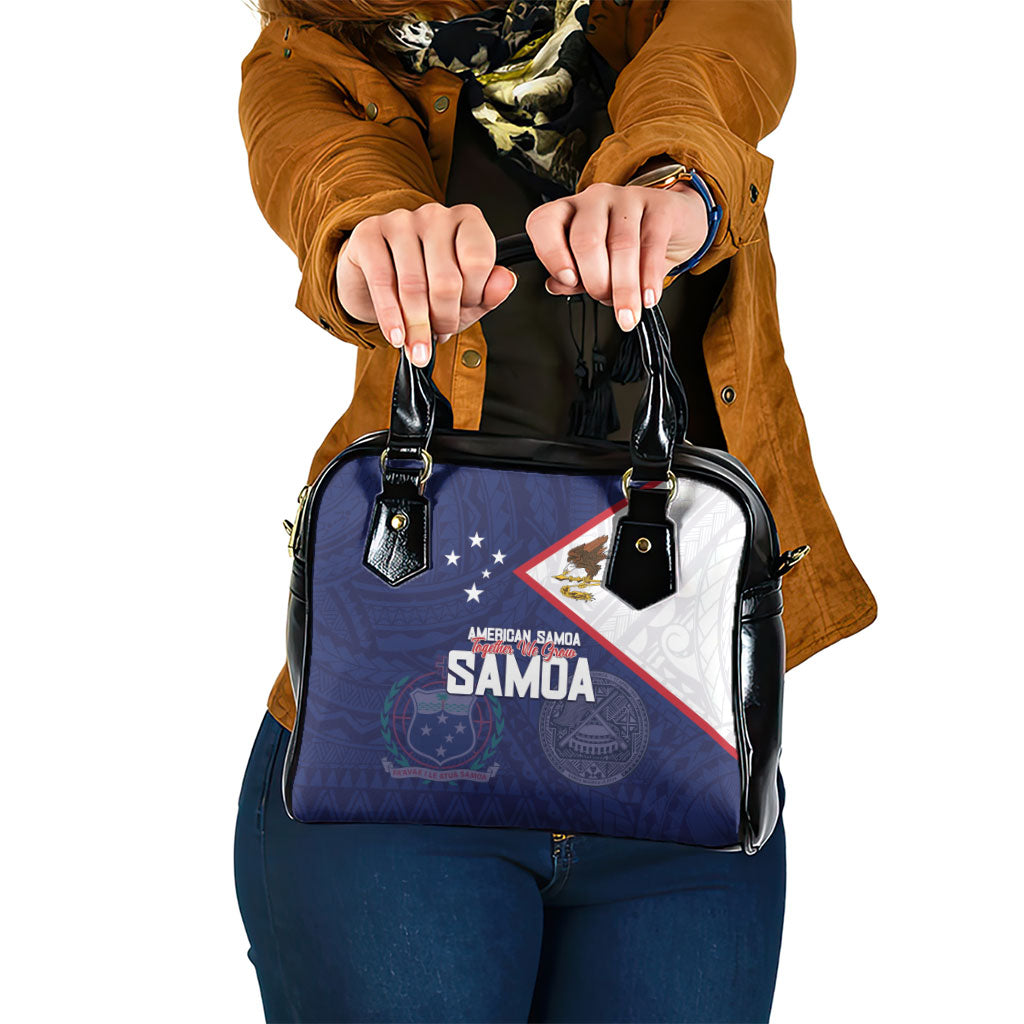 American Samoa And Samoa Shoulder Handbag Together We Grow