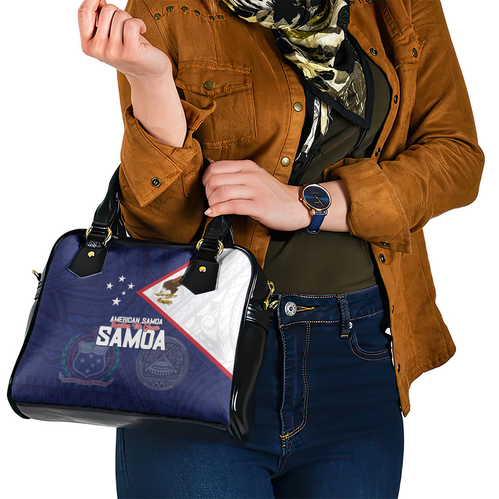 American Samoa And Samoa Shoulder Handbag Together We Grow