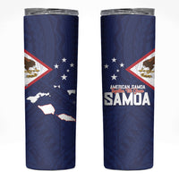 American Samoa And Samoa Skinny Tumbler Together We Grow