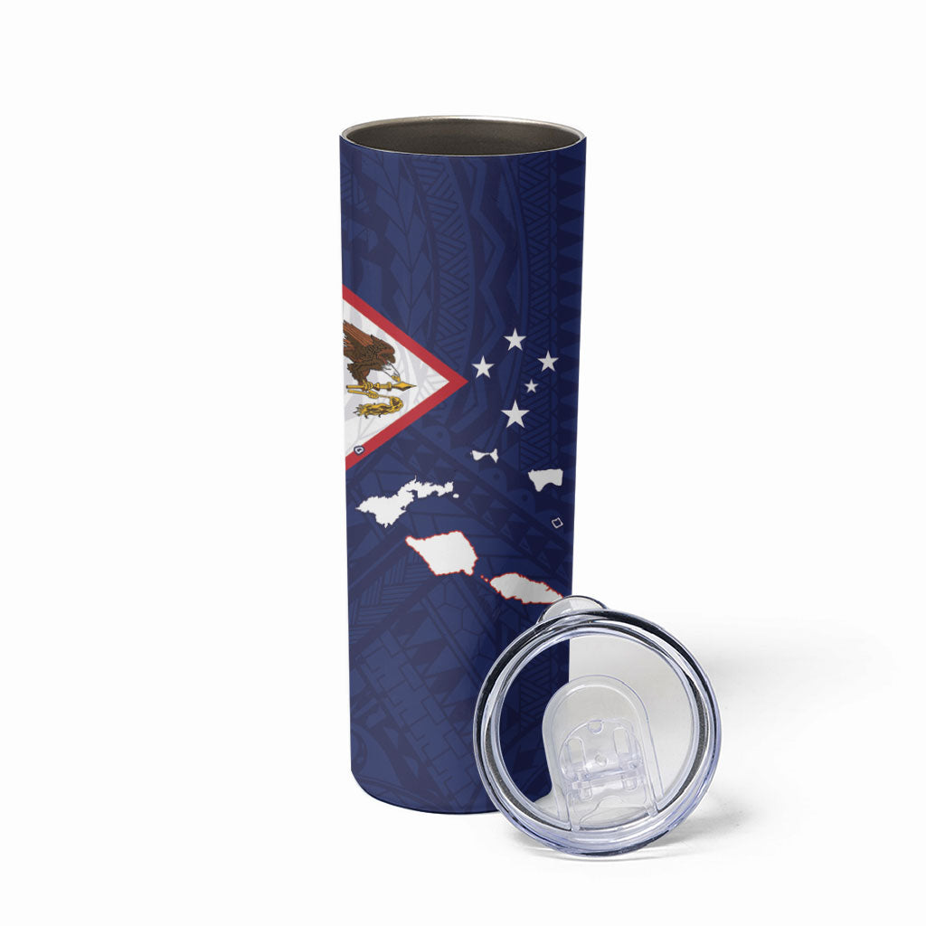 American Samoa And Samoa Skinny Tumbler Together We Grow