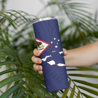 American Samoa And Samoa Skinny Tumbler Together We Grow
