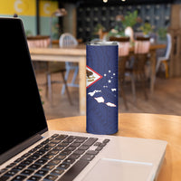 American Samoa And Samoa Skinny Tumbler Together We Grow
