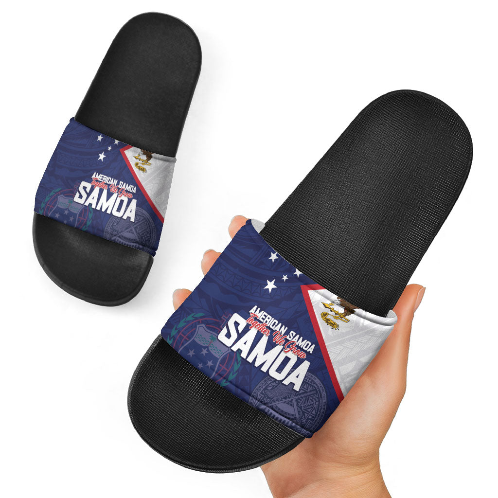 American Samoa And Samoa Slide Sandals Together We Grow