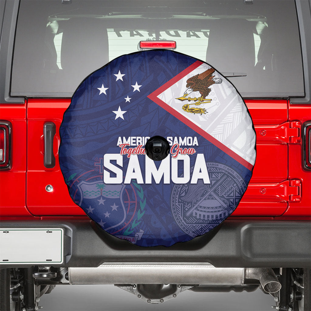 American Samoa And Samoa Spare Tire Cover Together We Grow