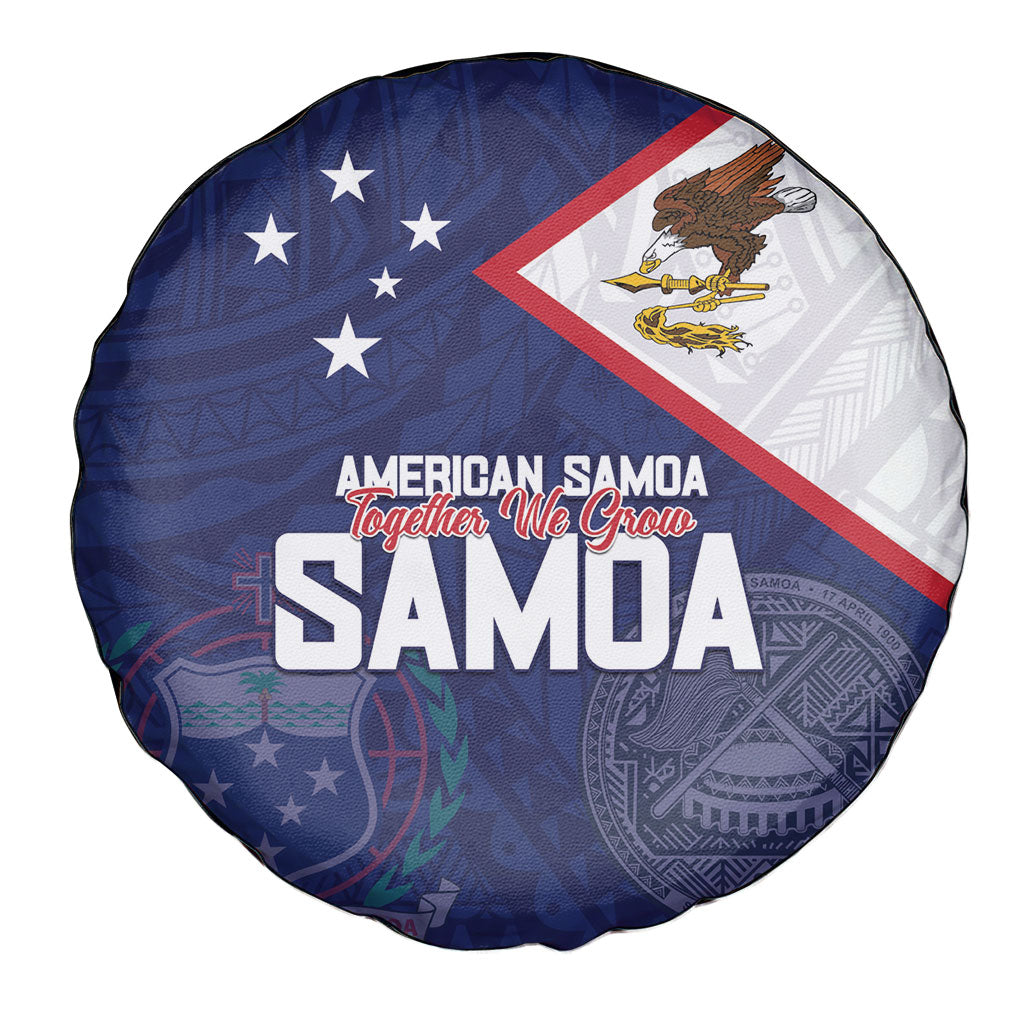American Samoa And Samoa Spare Tire Cover Together We Grow