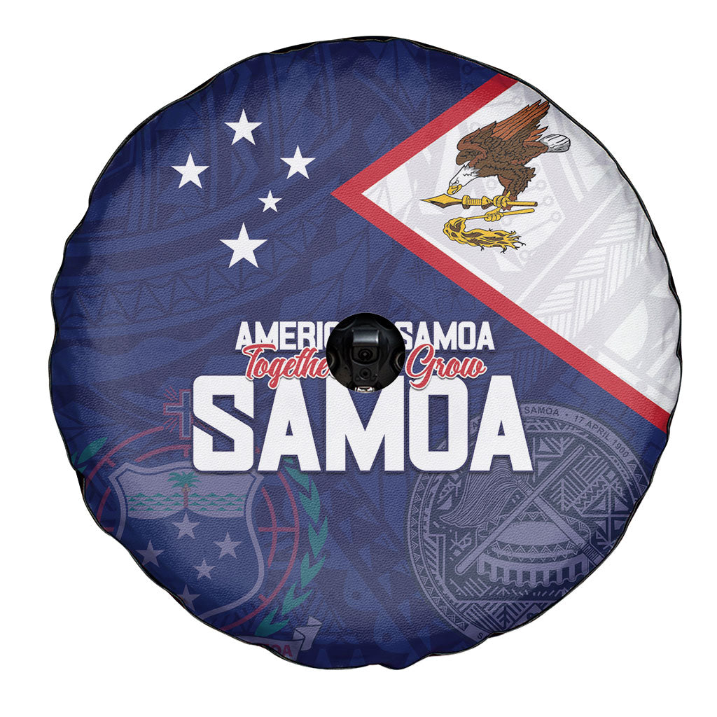 American Samoa And Samoa Spare Tire Cover Together We Grow