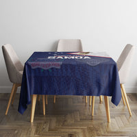 American Samoa And Samoa Tablecloth Together We Grow