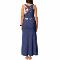 Personalized American Samoa And Samoa Tank Maxi Dress Together We Grow
