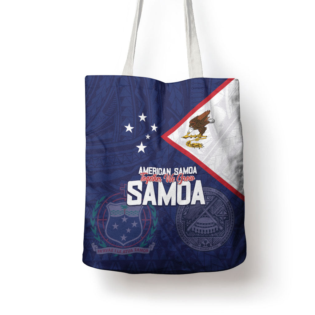 American Samoa And Samoa Tote Bag Together We Grow