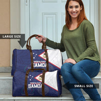 American Samoa And Samoa Travel Bag Together We Grow