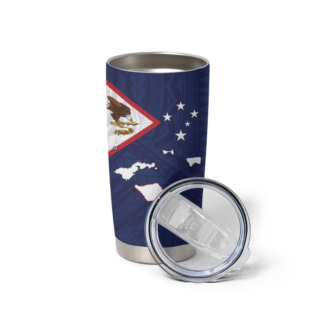 American Samoa And Samoa Tumbler Cup Together We Grow