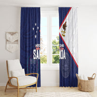 American Samoa And Samoa Window Curtain Together We Grow