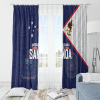 American Samoa And Samoa Window Curtain Together We Grow