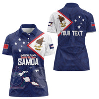 Personalized American Samoa And Samoa Women Polo Shirt Together We Grow