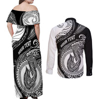 personalized-go-fishing-couples-matching-off-shoulder-maxi-dress-and-long-sleeve-button-shirts-polynesian-pattern