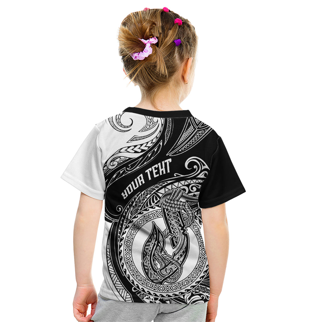 Personalized Go Fishing Kid T Shirt Polynesian Pattern LT05 - Polynesian Pride