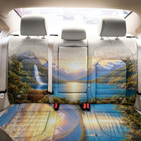 New Zealand Flag Back Car Seat Cover Scenic Nature LT05 - Polynesian Pride