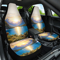 New Zealand Flag Car Seat Cover Scenic Nature LT05 One Size Multicolor - Polynesian Pride