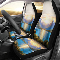 New Zealand Flag Car Seat Cover Scenic Nature LT05 - Polynesian Pride