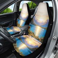 New Zealand Flag Car Seat Cover Scenic Nature LT05 - Polynesian Pride