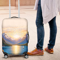 New Zealand Flag Luggage Cover Scenic Nature LT05 Multicolor - Polynesian Pride