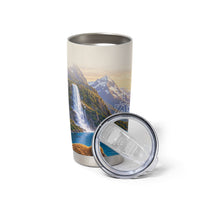 New Zealand Flag Tumbler Cup Scenic Nature LT05 - Polynesian Pride