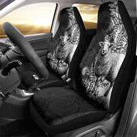 New Zealand Aotearoa Hipi Car Seat Cover Maori Pattern