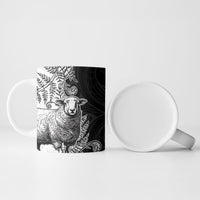 New Zealand Aotearoa Hipi Ceramic Mug Maori Pattern