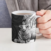 New Zealand Aotearoa Hipi Ceramic Mug Maori Pattern