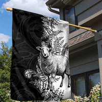 New Zealand Aotearoa Hipi Garden Flag Maori Pattern