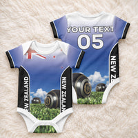 Custom New Zealand Lawn Bowls Baby Onesie Unique Style LT05 - Polynesian Pride