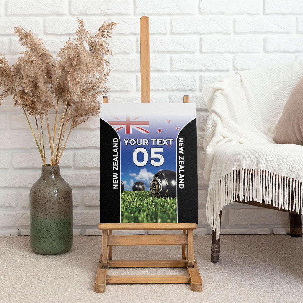 Custom New Zealand Lawn Bowls Canvas Wall Art Unique Style LT05 - Polynesian Pride