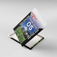 Custom New Zealand Lawn Bowls Canvas Wall Art Unique Style LT05 With Frame Multicolor - Polynesian Pride