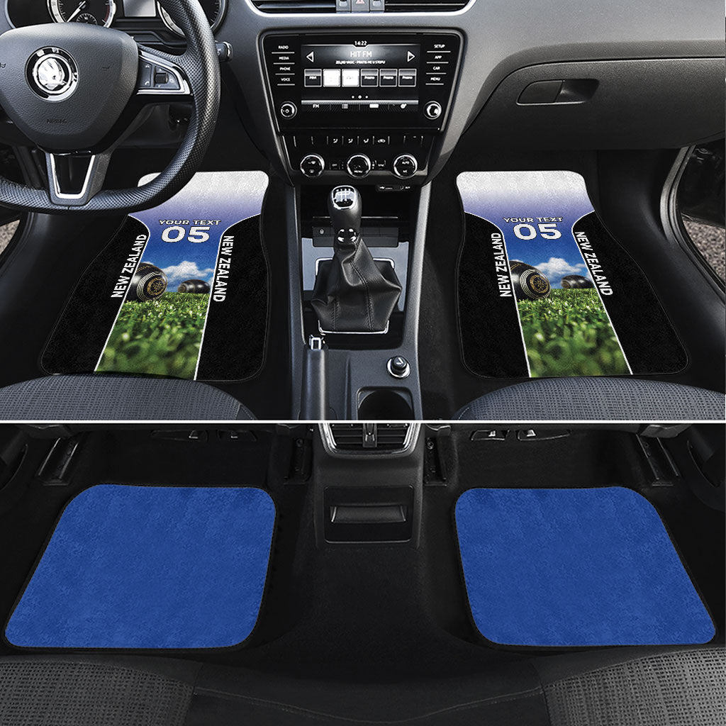 Custom New Zealand Lawn Bowls Car Mats Unique Style LT05 Set 4pcs Multicolor - Polynesian Pride