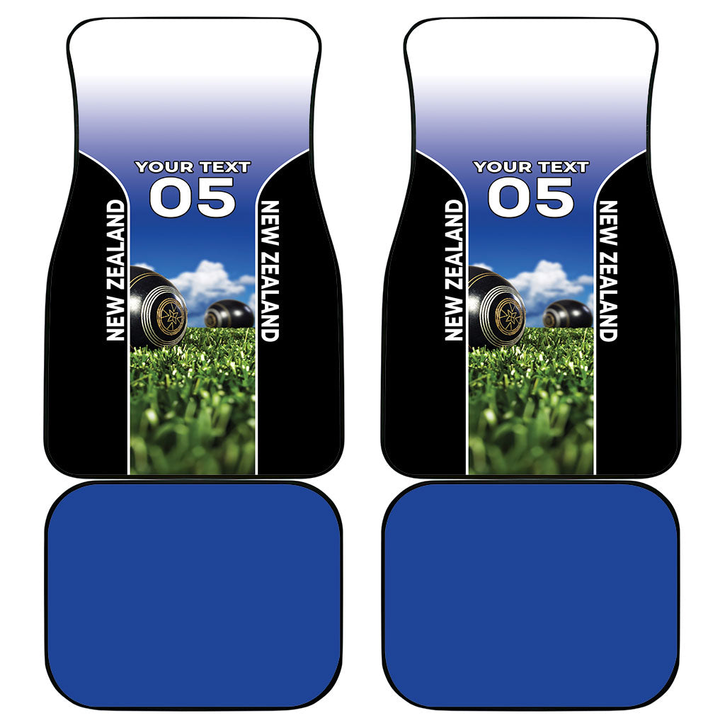Custom New Zealand Lawn Bowls Car Mats Unique Style