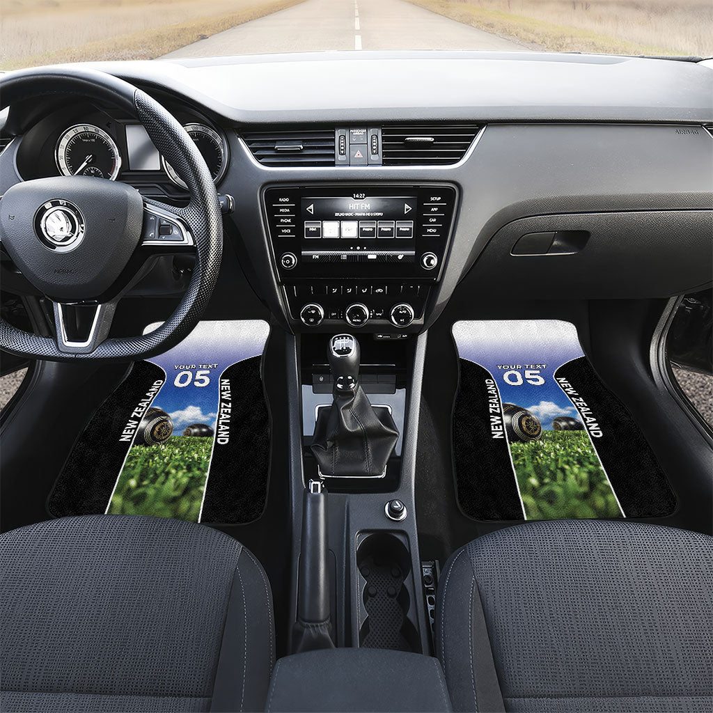 Custom New Zealand Lawn Bowls Car Mats Unique Style