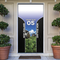 Custom New Zealand Lawn Bowls Door Cover Unique Style LT05 Multicolor - Polynesian Pride