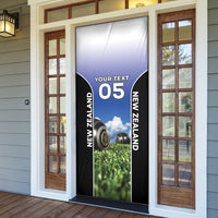 Custom New Zealand Lawn Bowls Door Cover Unique Style LT05 - Polynesian Pride