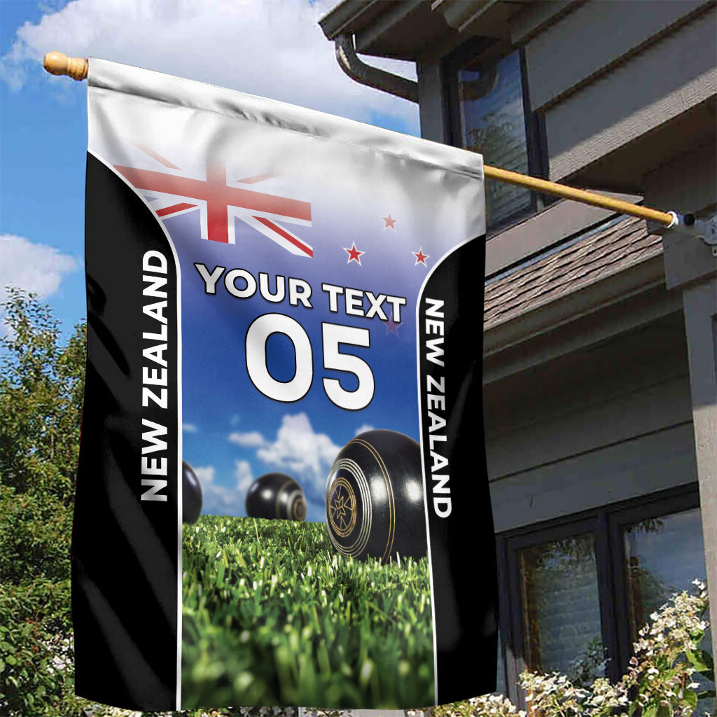 Custom New Zealand Lawn Bowls Garden Flag Unique Style